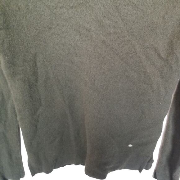 Massimo Dutti Womens Cashmere Sweater XS Classic Preppy Quiet Luxury Minimalist - Picture 3 of 7